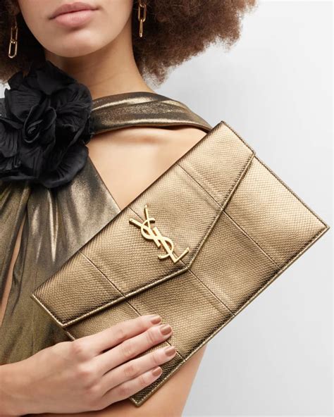 ysl pouch uptown|YSL uptown clutch sale.